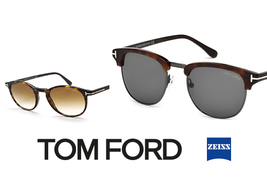 Solglasögon paket Tom Ford och Zeiss med din egen styrka Solglasögon paket Tom Ford och Zeiss med din egen styrka